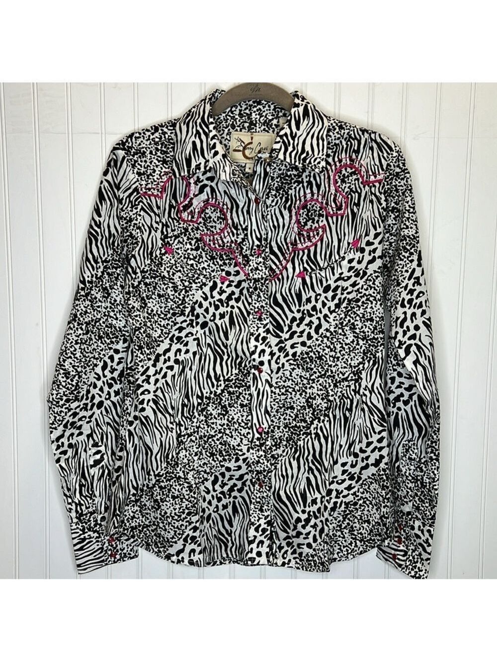- Resistol Cowgirl Snap Up Shirt Size Medium NWT